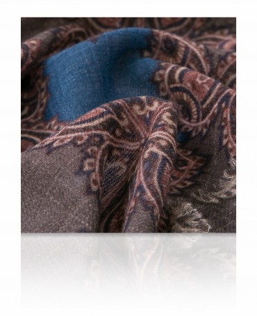 Палантин Унисекс W70.TW4-SK85/BLUE